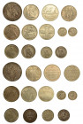 SVIZZERA. Lotto di tredici monete. 5 Francs 1867 (q.SPL) - 1936 - 1939 - 1941 - 1944 - 1948 - 1963. 2 Francs 1945 - 1961. 1 Franc 1921 - 1963. 1/2 Fra...