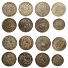 STATI VARI. Lotto di otto monete. Venezuela. 5 Bolivares 1929 (MB/BB) - 1936 (MB). Perù. Sol 1869 (MB/BB) - 1885 (q.BB) - 1915 (BB). 1/2 Sol 1924 (MB/...