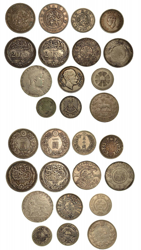 STATI VARI. Lotto di quattordici monete. Ceylon C.N. Rupee 1957 (nichel). Irak. ...