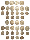 STATI VARI. Lotto di venti monete. Sud Africa. 5 Shilling 1951 (BB) - 1952 (x 2 esemplari) (BB/SPL; SPL) - 1954 (q.FDC-cartellino Ars er Numus) - 1959...