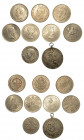 STATI VARI. Lotto di sette monete e due medaglie. Gran Bretagna. C.N. Crown 1937 - 1953 - 1960. Defence Medal (senza appiccagnolo-foro). Nuova Zelanda...