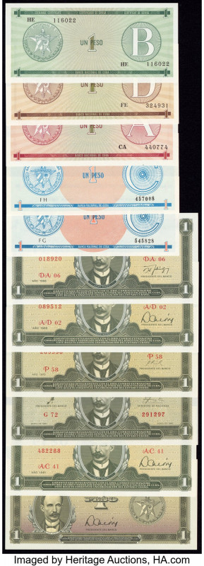 Cuba Group Lot of 58 Examples Crisp Uncirculated. 

HID09801242017

© 2020 Herit...