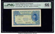 Egypt Egyptian Government 10 Piastres 1940 Pick 168a PMG Gem Uncirculated 66 EPQ. 

HID09801242017

© 2020 Heritage Auctions | All Rights Reserved