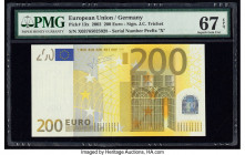 European Union Central Bank, Germany 200 Euro 2002 Pick 13x PMG Superb Gem Unc 67 EPQ. 

HID09801242017

© 2020 Heritage Auctions | All Rights Reserve...