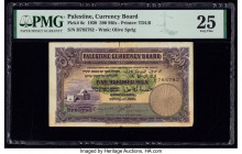Palestine Palestine Currency Board 500 Mils 20.4.1939 Pick 6c PMG Very Fine 25. Stains and splits are noted on this example.

HID09801242017

© 2020 H...