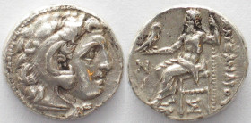MACEDON. Antigonos I Monophtalmos, AR Drachm, 310-301 BC, Colophon mint, UNC-!