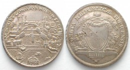 SWISS CANTONS. Zurich, Thaler 1790, silver, XF