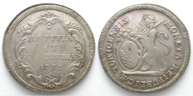 SWISS CANTONS. Zürich. Thaler 1773, silver, XF-!