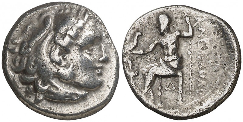 Imperio Macedonio. Alejandro III, Magno (336-323 a.C.). Sardis. Dracma. (S. 6730...