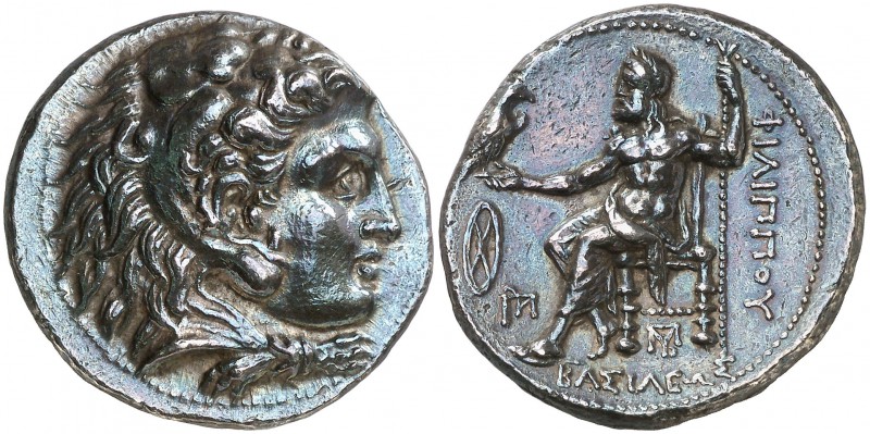 Imperio Macedonio. Filipo III, Arridaeo (323-317 a.C.). Babilonia. Tetradracma. ...