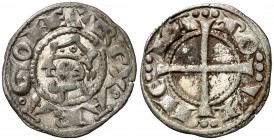 Alfons I (1162-1196). Provença. Ral coronat. (Cru.V.S. 170) (Cru.Occitania 96) (Cru.C.G. 2104). 0,82 g. Corona simple. Oxidaciones en reverso. Buen ej...