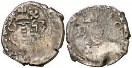 1653. Felipe IV. Valencia. 1 divuitè. (Cal. 1119). 1,88 g. MBC-.