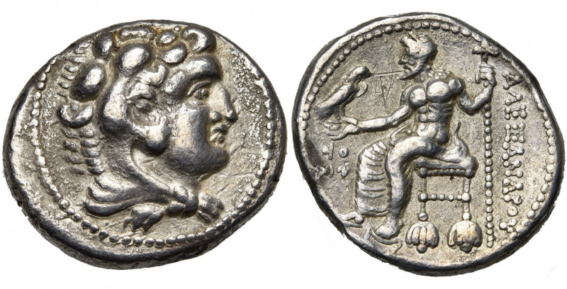 ROYAUME DE MACEDOINE, Alexandre III le Grand (336-323), AR tétradrachme, 323-322...