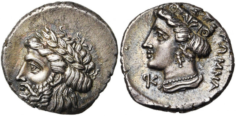 PAPHLAGONIE, CROMNA, AR drachme, 350-300 av. J.-C. Frappé au nom de la ligue arc...