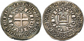 FRANCE, Royaume, Louis IX (1226-1270), AR gros tournois, 1266-1270. D/ + LVDOVICVS· REX en légende intérieure. Croix pattée. R/ + TVRONV.S CIVIS en l...