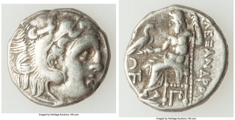 MACEDONIAN KINGDOM. Alexander III the Great (336-323 BC). AR drachm (17mm, 4.20 ...