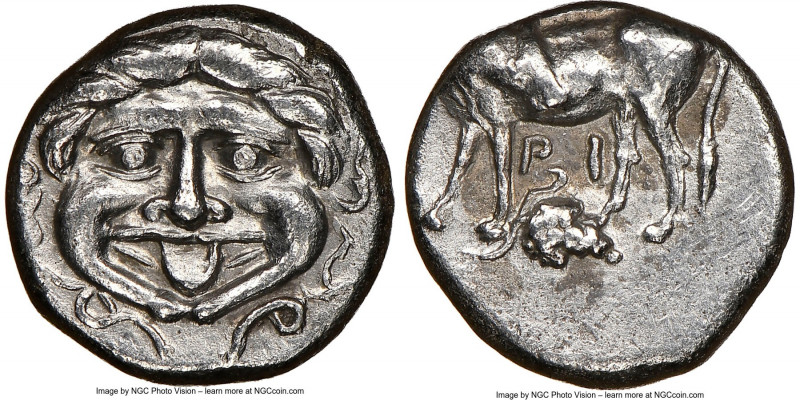 MYSIA. Parium. Ca. 4th century BC. AR hemidrachm (13mm, 5h). NGC XF, brushed. He...