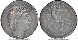 L. Cornelius Sulla Felix, as Dictator (82-80 BC), Anonymous Issue. AR denarius (17mm, 3.97 gm, 12h). NGC Choice VF 5/5 - 5/5. Uncertain mint, ca. 81 B...