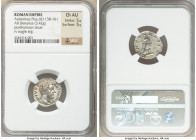 Divus Antoninus Pius (AD 138-161). AR denarius (18mm, 3.42 gm, 5h). NGC Choice AU 5/5 - 5/5. Rome, AD 161. DIVVS ANTONINVS, bare head of Divus Antonin...