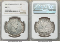 Republic 8 Soles 1843 PTS-LR AU55 NGC, Potosi mint, KM103.

HID09801242017

© 2020 Heritage Auctions | All Rights Reserved