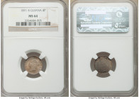 British Colony. Victoria Pair of Certified 4 Pence 1891 MS64 NGC, KM26. Sold as is, no returns. 

HID09801242017

© 2020 Heritage Auctions | All Right...