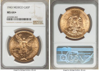 Estados Unidos gold 50 Pesos 1943-Mo MS64+ NGC, Mexico City mint, KM482. Brilliant gem. AGW 1.2056 oz. 

HID09801242017

© 2020 Heritage Auctions | Al...