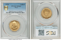 Republic gold Libra 1926 MS64 PCGS, Lima mint, KM207, Fr-73. AGW 0.2355 oz. 

HID09801242017

© 2020 Heritage Auctions | All Rights Reserved