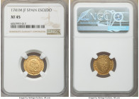 Philip V gold Escudo 1741 M-JF XF45 NGC, Madrid mint, KM342.

HID09801242017

© 2020 Heritage Auctions | All Rights Reserved