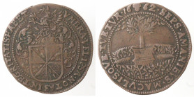 Belgio. Dominazione spagnola. Filippo IV. Token 1662. Ae.