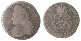 Belgio. Brabant. Carlo VI. 1711-1740. Liard 1715. Ae.