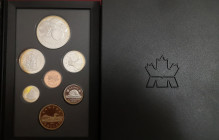 Canada. Elisabetta II. Serie Divisionale 1996. 5 Monete in Ag 925.