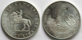 Turchia. 50 Lire 1972. Ag 830.