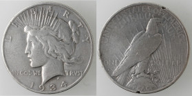USA. Dollaro Peace 1934 S. Ag.