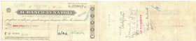 Banconote. Banco di Napoli. 10.000 Lire 1945.