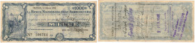 Banconote. Banca Nazionale dell'Agricoltura. 1.000 Lire 1945.
