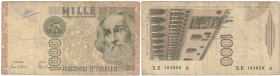 Banconote. Repubblica Italiana. 1.000 lire Marco Polo. 1988. Gig.BI57Ea.