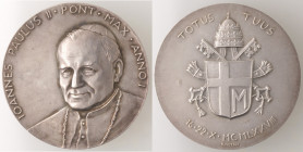 Medaglie. Roma. Giovanni Paolo II. 1978-2005, Karol Wojtyla. Medaglia 1978, A. I. Ag.