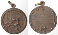 Medaglie. Medaglia 1915-1918. Ae. 79-80 Reggimento Fanteria. Brigata Roma. Commemorativa dei luoghi della Prima Guerra Mondiale.