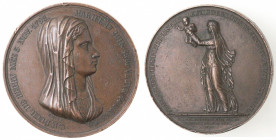 Medaglie. Francia. Duchessa di Berry. Medaglia 1820. Per la nascita di Enrico d'Artois. BR.