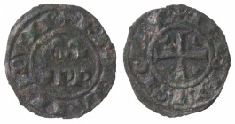 Messina. Federico II. 1197-1250. Denaro del 1245. Mi.