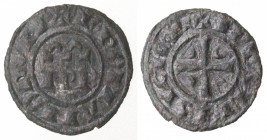 Messina. Federico II. 1197-1250. Denaro del 1245. Mi.
