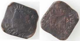 Napoli. Filippo IV. 1621-1665. Grano 1647. Ae.