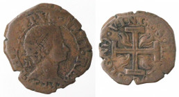 Napoli. Filippo IV. 1621-1665. 3 Cavalli. Ae.