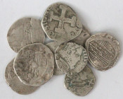 Napoli. Filippo IV. 1621-1665. Lotto di 10 monete. Ag.