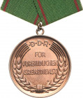 Orden der Deutschen Demokratischen Republik Staatliche Auszeichnungen
Medaille für vorbildlichen Grenzdienst Verliehen 1954. Bronze. 34 mm, 27,7 g (m...