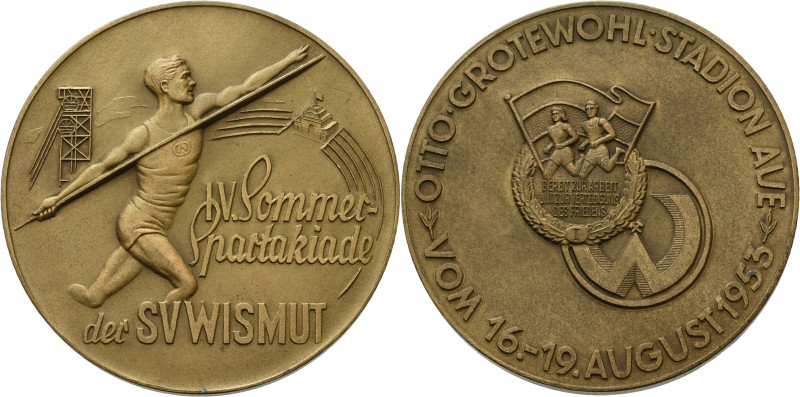Ausbeute, Bergbau, Hüttenwesen
 Eloxierte Aluminiummedaille 1953 (unsigniert) I...