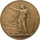 Slg. Joos - Medaillen, Plaketten, Abzeichen der Luftfahrt 1783-1945
 Einseitige Bronzemedaille 1871 (spätere Prägung) (unsigniert, von J.C. Chaplain)...