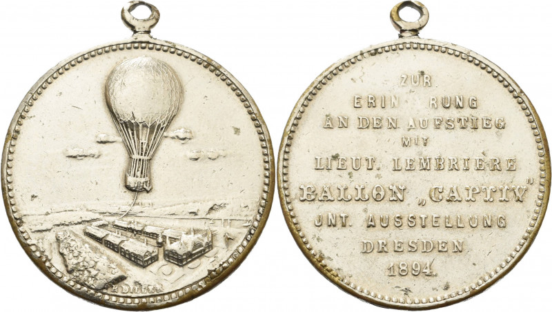 Slg. Joos - Medaillen, Plaketten, Abzeichen der Luftfahrt 1783-1945
 Versilbert...