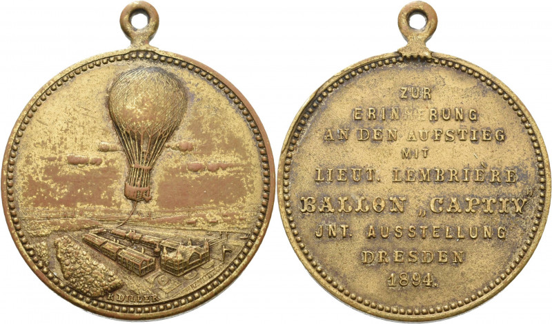 Slg. Joos - Medaillen, Plaketten, Abzeichen der Luftfahrt 1783-1945
 Vergoldete...