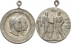 Slg. Joos - Medaillen, Plaketten, Abzeichen der Luftfahrt 1783-1945
 Aluminiummedaille 1909 (unsigniert) Zur Erinnerung an das Kaisermanöver. Die Köp...